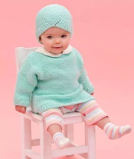 6-12岁男童粗棒针毛衣编织图解,达西妈妈0-3岁婴儿开衫毛衣图解