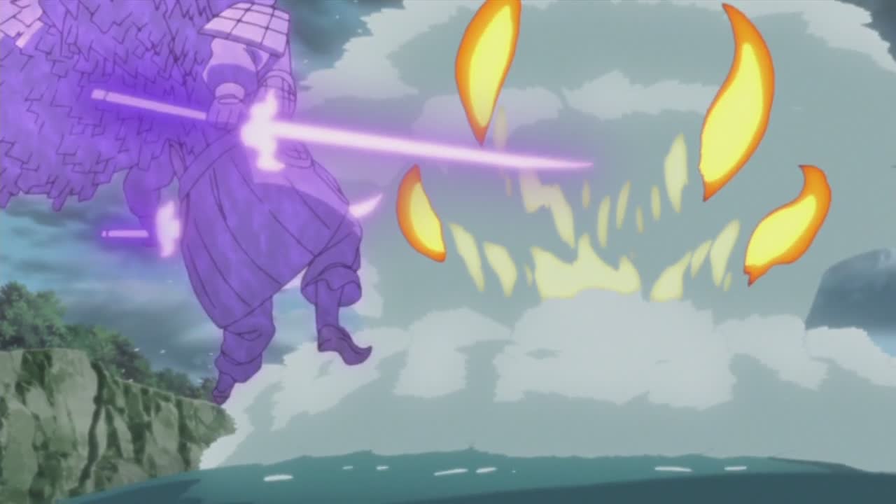 鸣人佐助是如何击败十尾的,佐助牺牲鸣人爆发尾兽之力在哪集