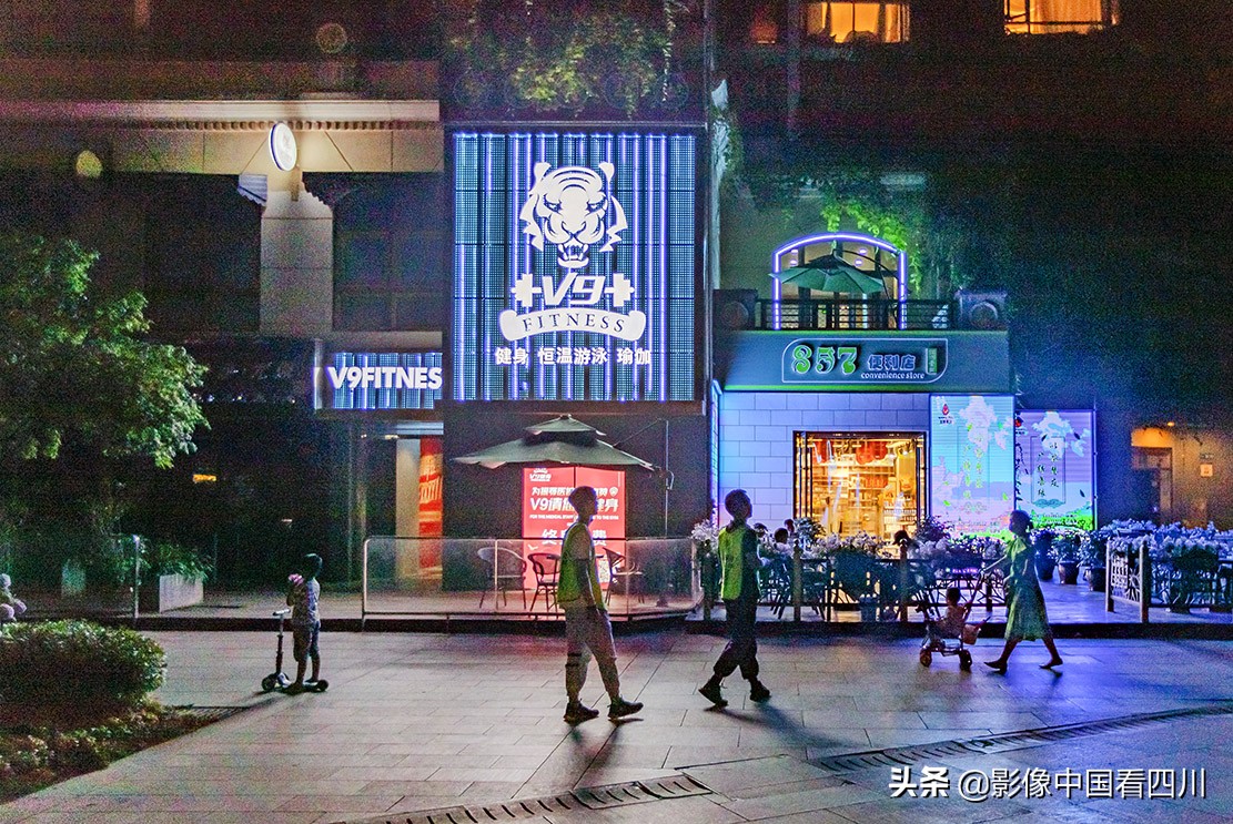 成都最美榕树街,成都鹭岛步行街商铺出售