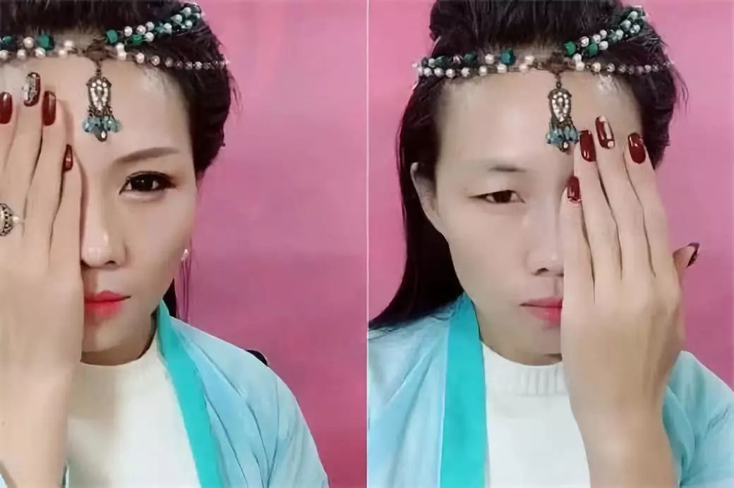 刘嘉玲真人化妆,易容术再现江湖完整版