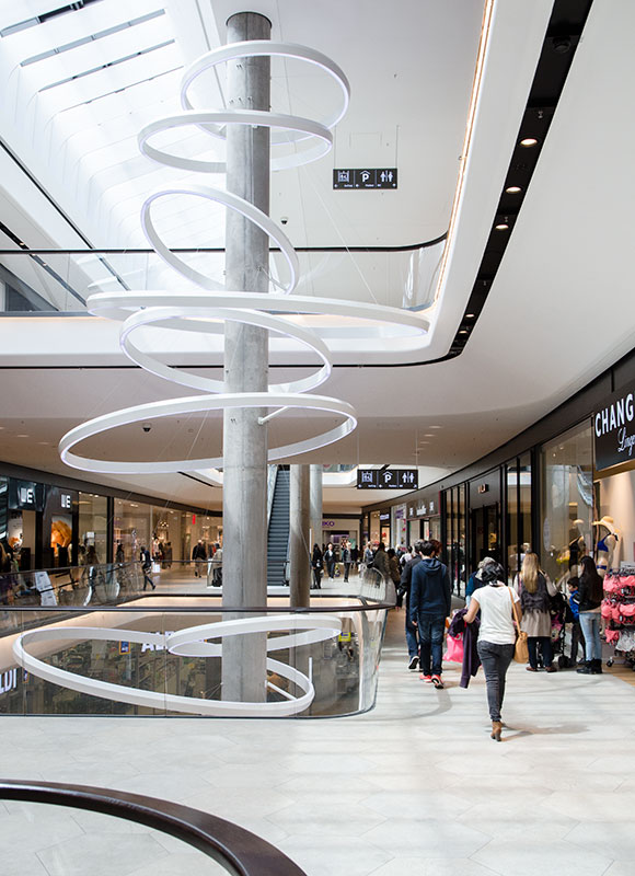 高端购物中心商业空间设计效果图,购物中心动线怎么设计