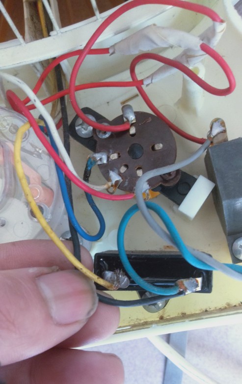 250毫米台式风扇的内部构造（不带电源板，一）