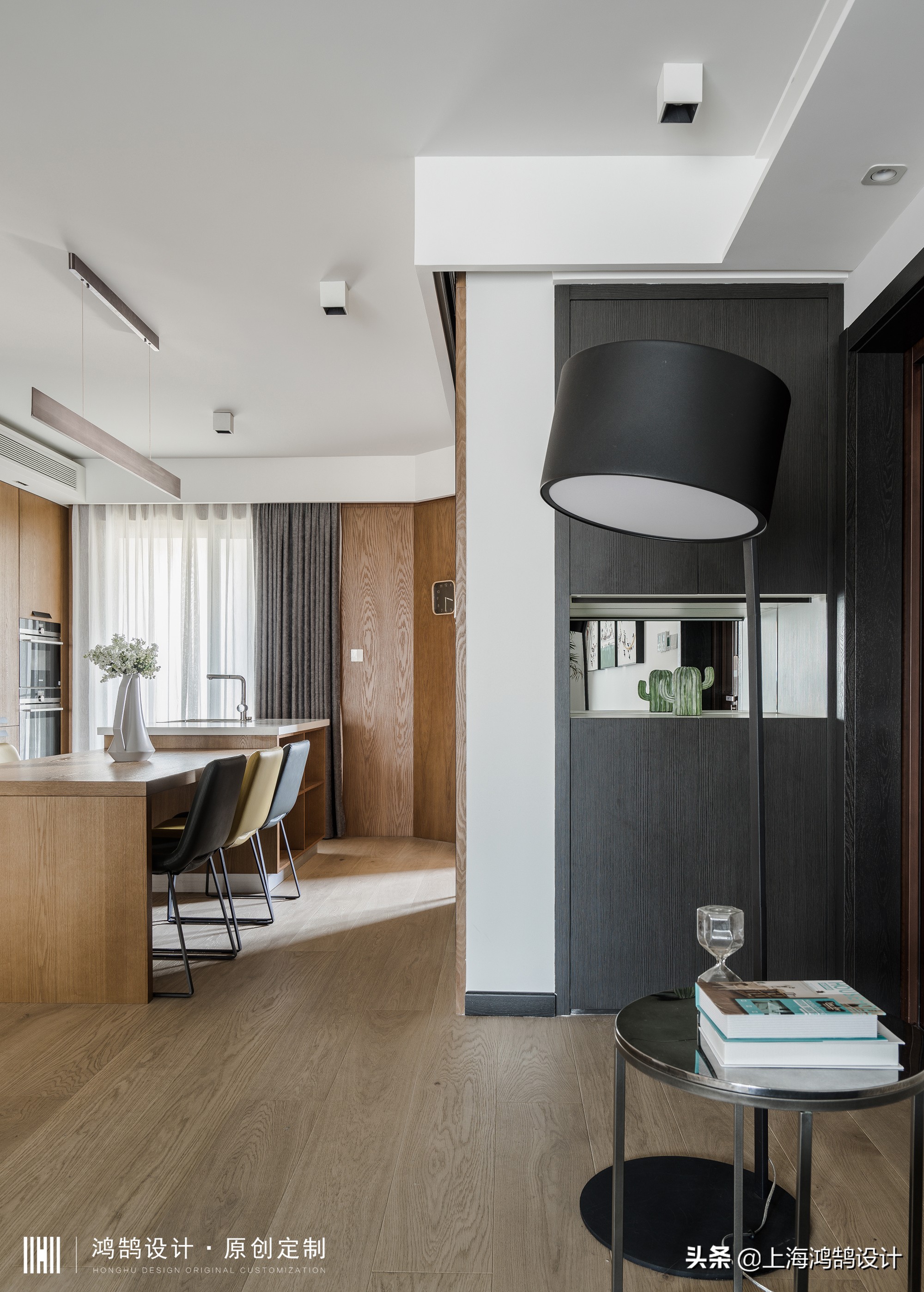 90平原木混搭非常温馨的小窝,60平米原木混搭风