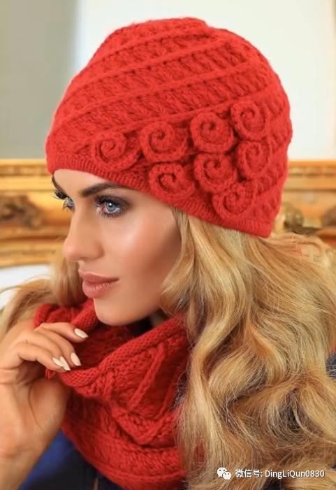 针织冬天的帽子,冬天针织帽子