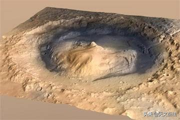 好奇号火星探测器,好奇号火星探测器拍摄的一幕