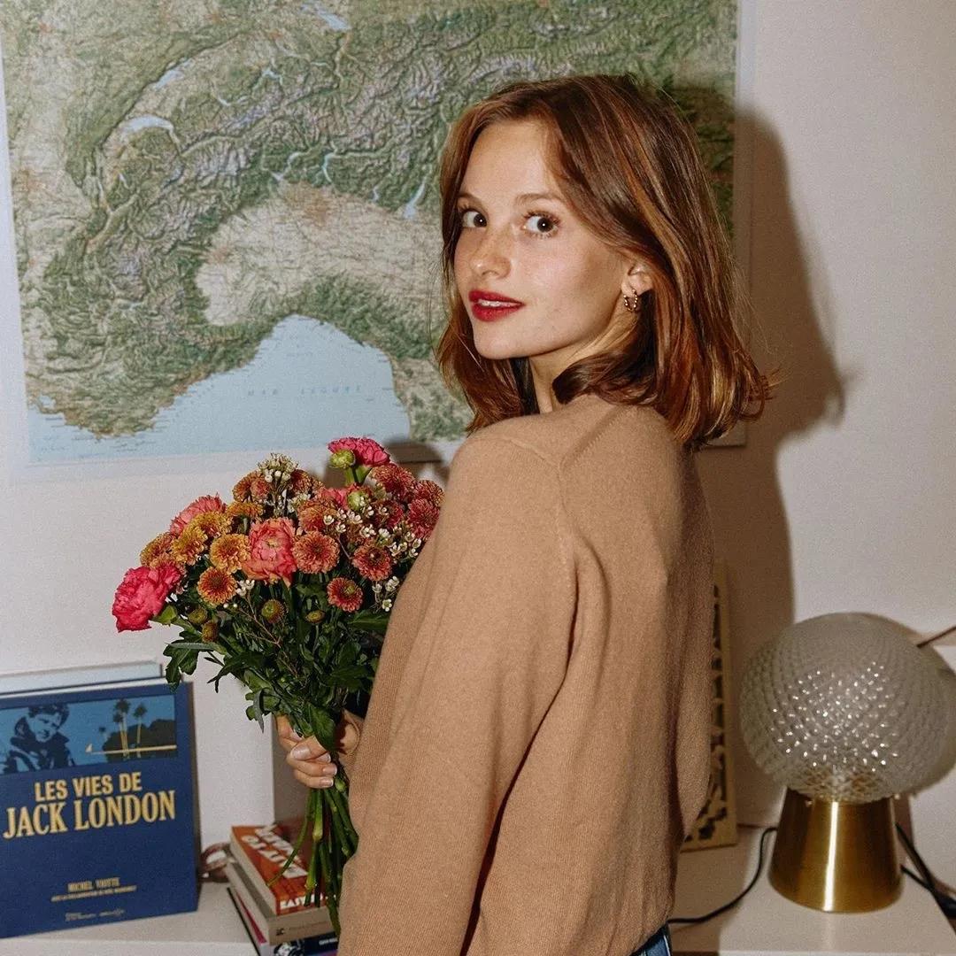 camille秋冬穿搭,法兰西玫瑰衬衫穿搭