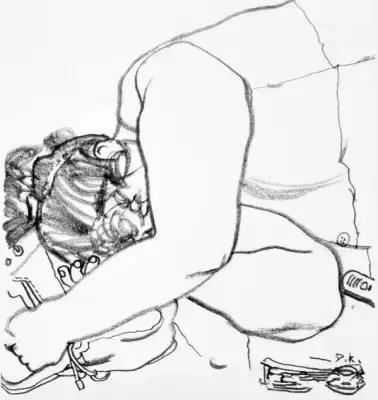 全国素描比赛第一名,九大美院素描欣赏