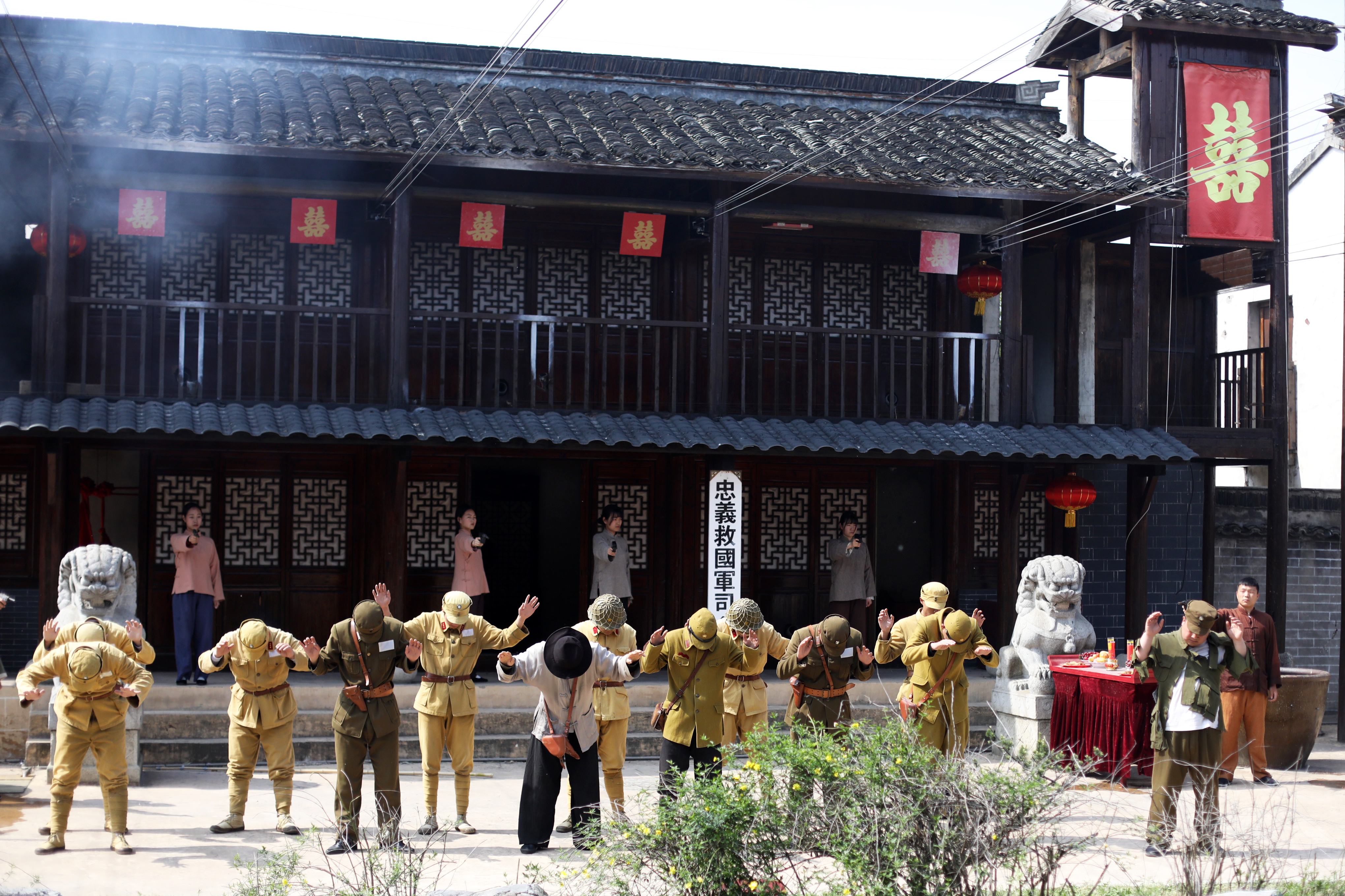 常熟沙家浜一日游结束,常熟水上花田沙家浜