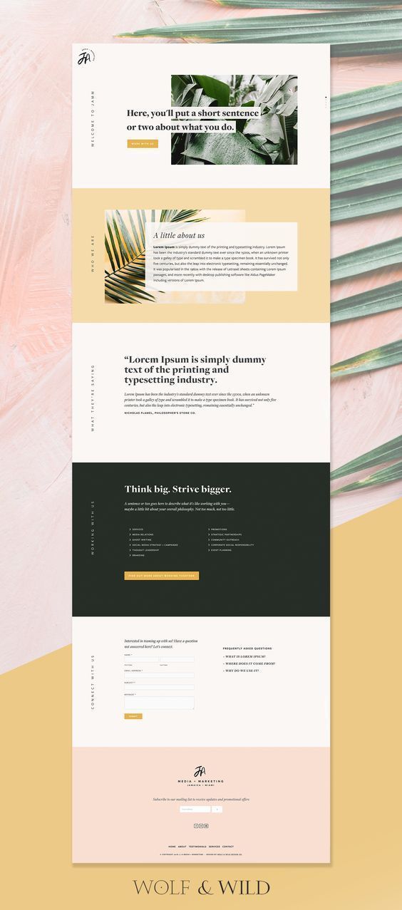 高品质网站设计,高级网页设计排版布局