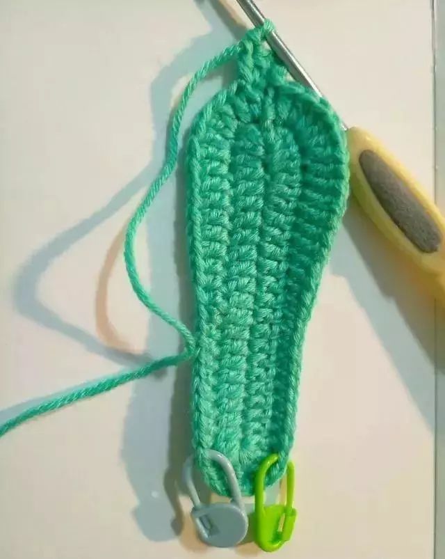 0-6个月宝宝鞋钩针教程图解,一款超可爱的宝宝鞋