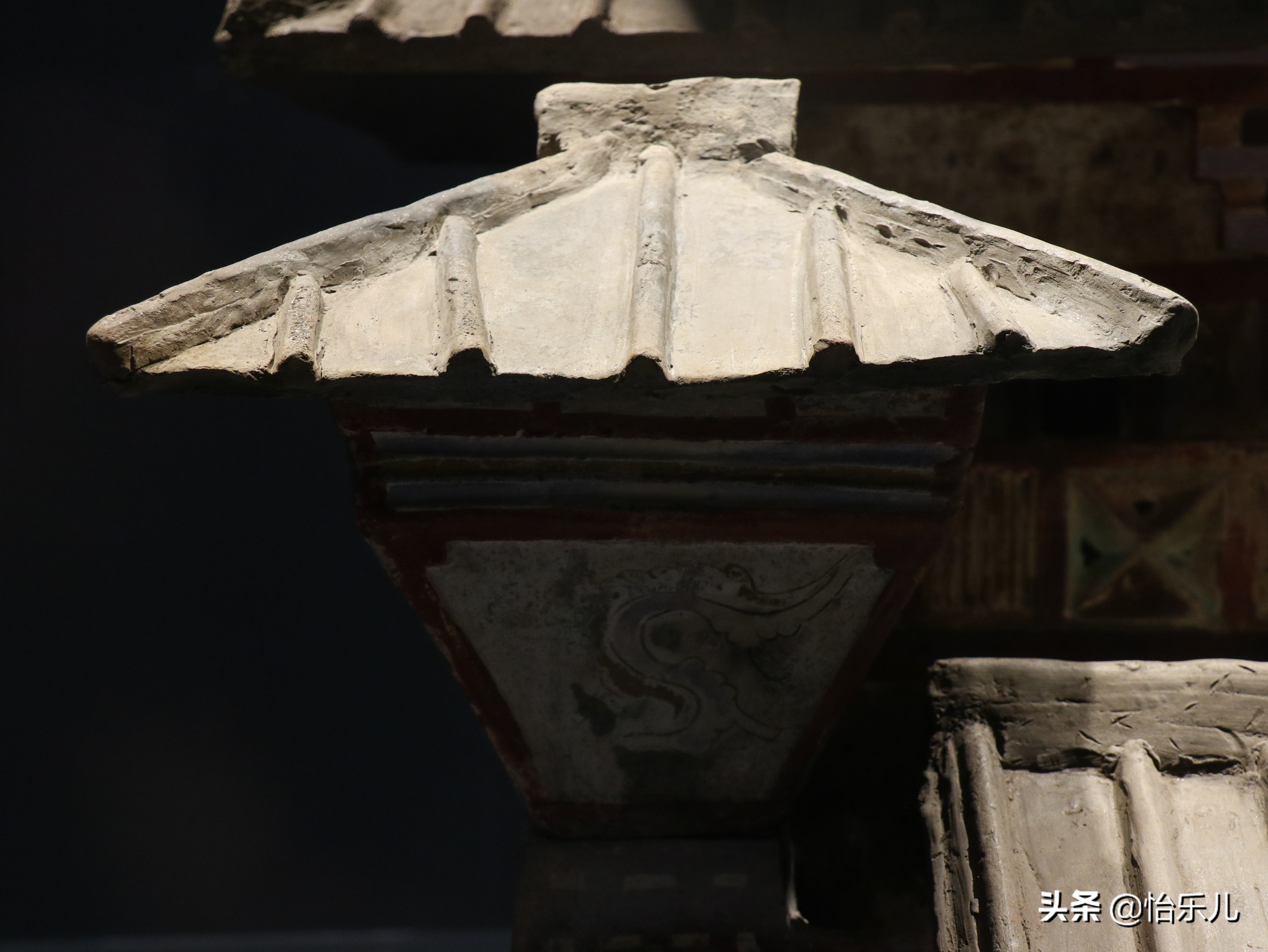 汉代风格房子,汉代二层别墅的建筑外观