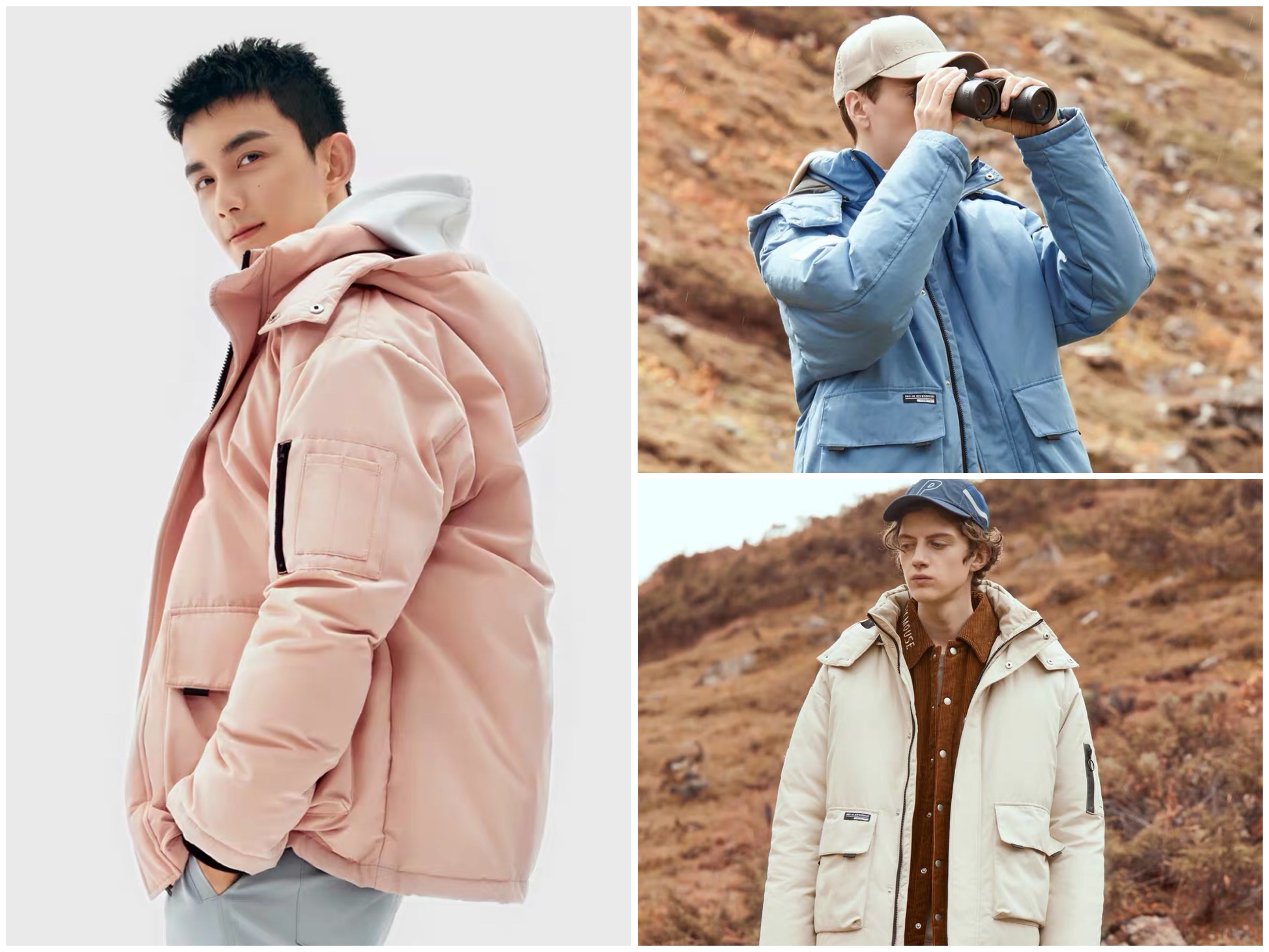 这几款羽绒服时尚又大气,什么牌子的羽绒服又好看又耐穿