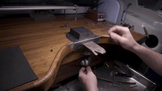 螺丝做钻戒,用螺母制作一个钻戒