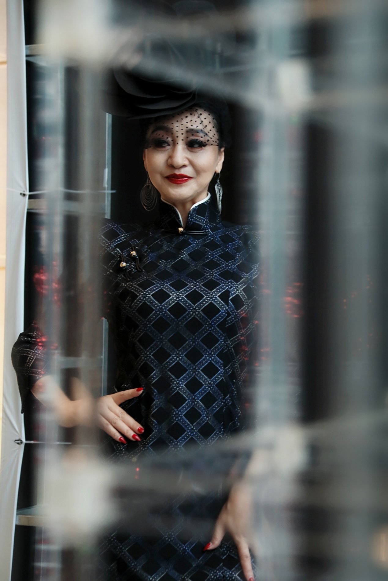 胡社光新中式旗袍走秀视频,胡社光时装发布会