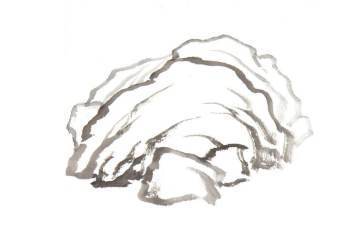 国画山水画石头的画法如何上色,国画石头的画法斧劈皴图片