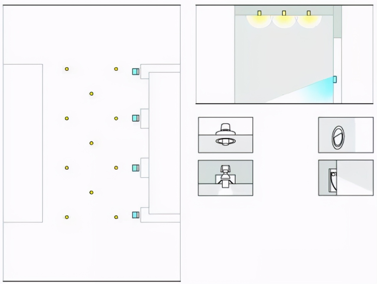 办公楼前照明灯设计,写字楼室内照明灯