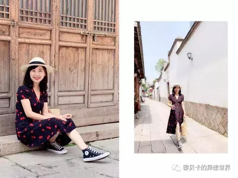 她们穿的连衣裙,她们穿的花裙子