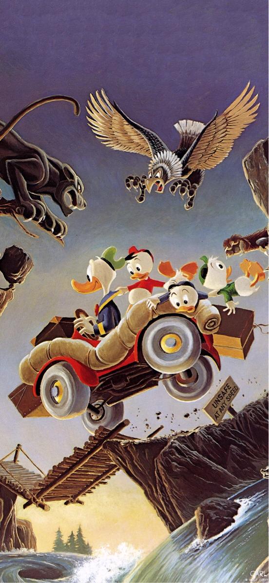 壁纸动态可爱唐老鸭,史高治麦克老鸭高清壁纸