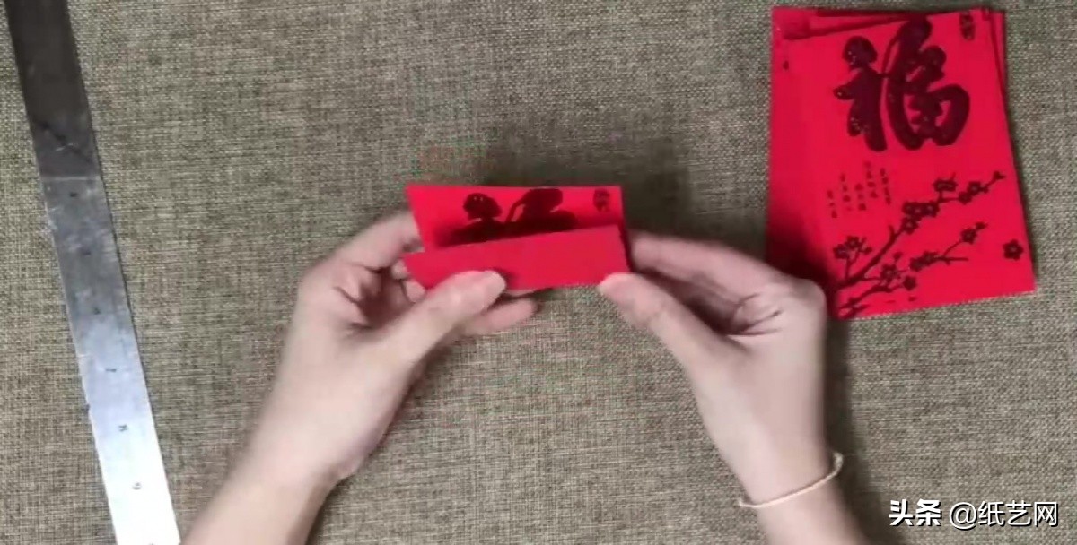 新年灯笼怎么做又简单又好玩,用红包做元宵节灯笼教程