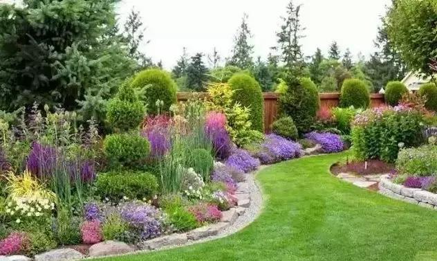 园林景观设计花境,园林景观设计庭院