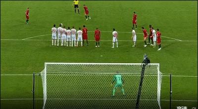 足球任意球规则视频科普,任意球科学