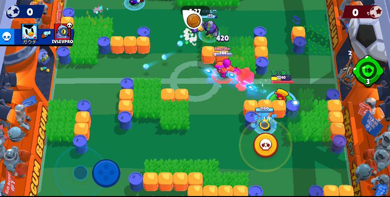 荒野乱斗足球精彩操作,荒野乱斗梅西打法教学