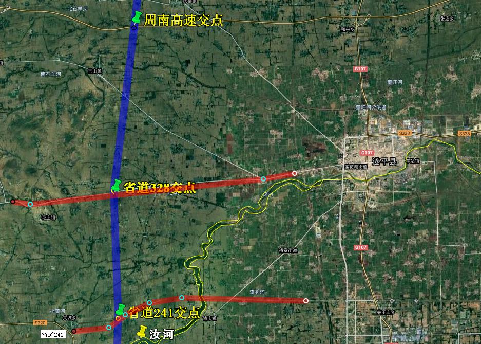 驻马店许信高速最新路线,驻马店2022东西向高速规划