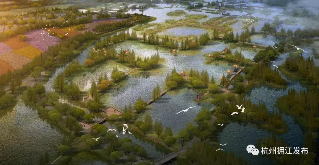 杭州西湖区足球场,富阳的湖