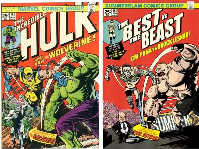 老麦30年前曾“大战”斯坦·李？盘点WWE与漫威英雄的不解之缘