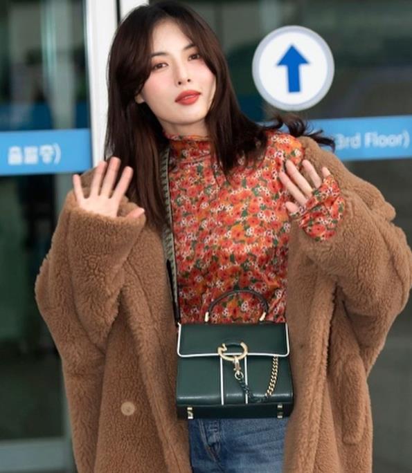 泫雅同款粉色包,泫雅同款包