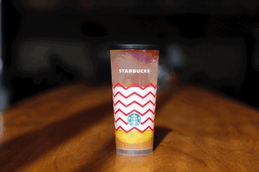 星巴克玩味冰调混合一起,星巴克玩味冰调系列视频