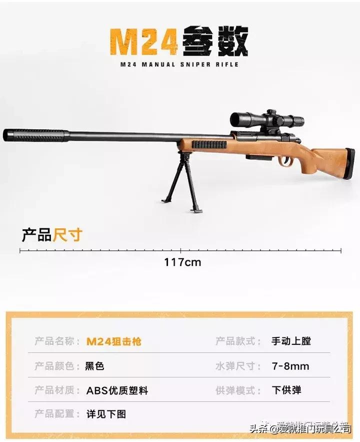 绝地求生m24新皮肤满级,绝地求生m24狙击步枪皮肤