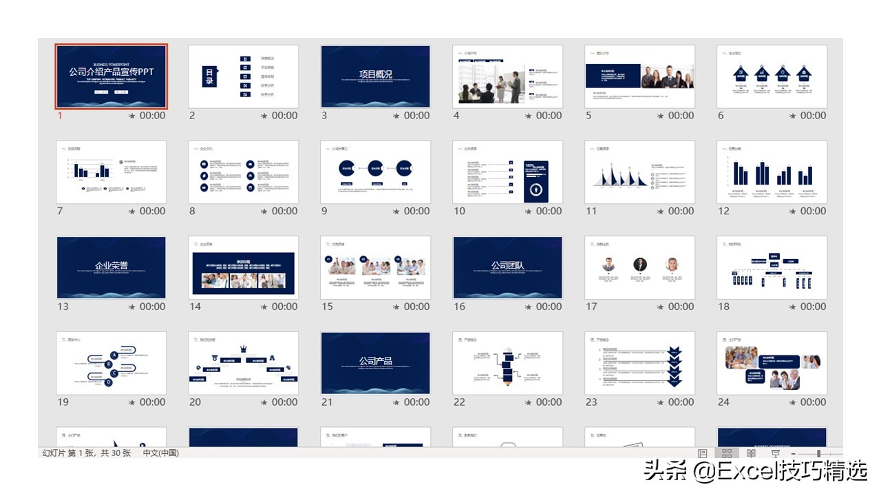 公司项目招商推介ppt,公司介绍企业形象展示ppt模板