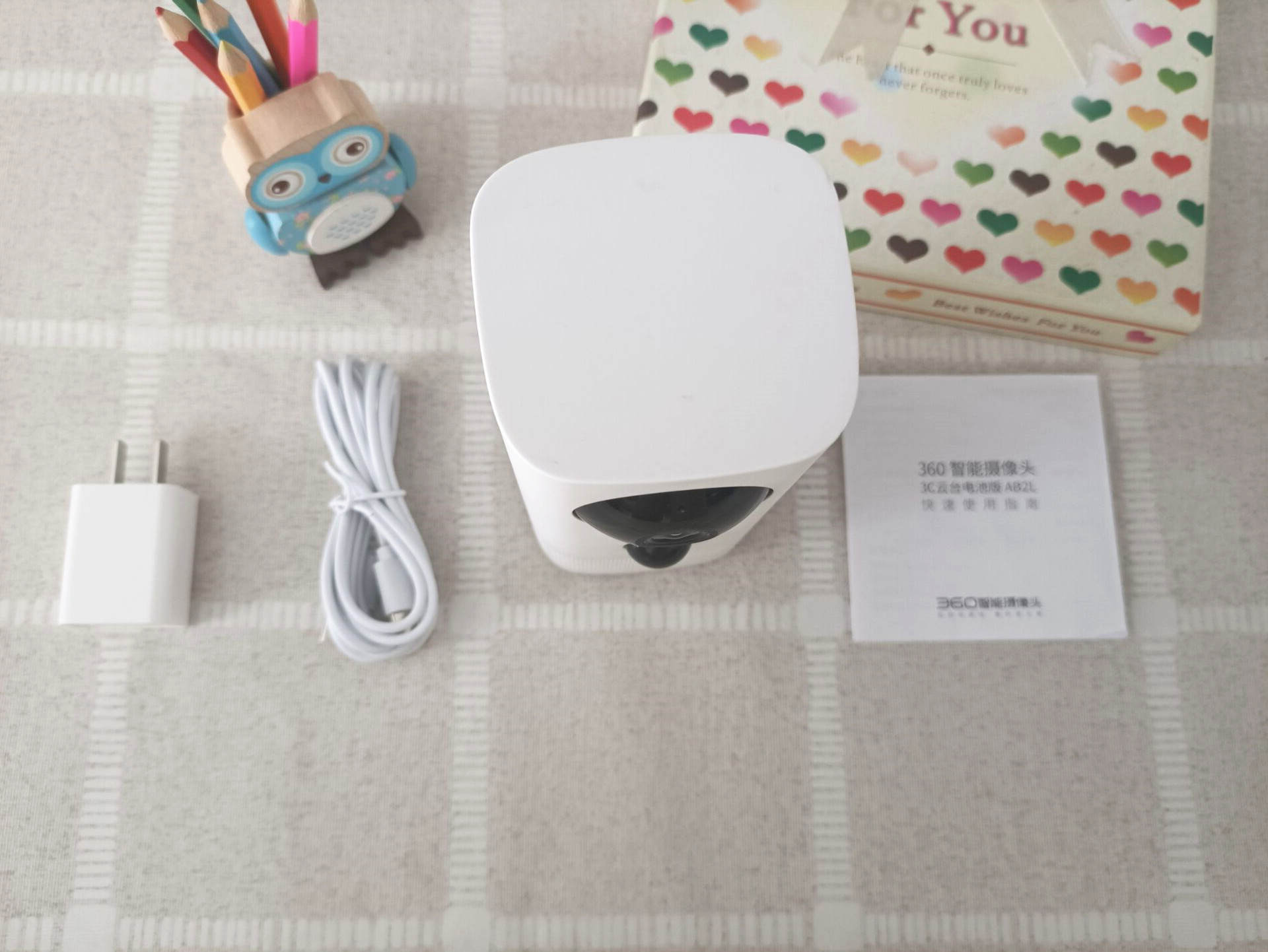 360智能摄像头云台ai无线高清夜视,360安全卫士检测摄像头测评