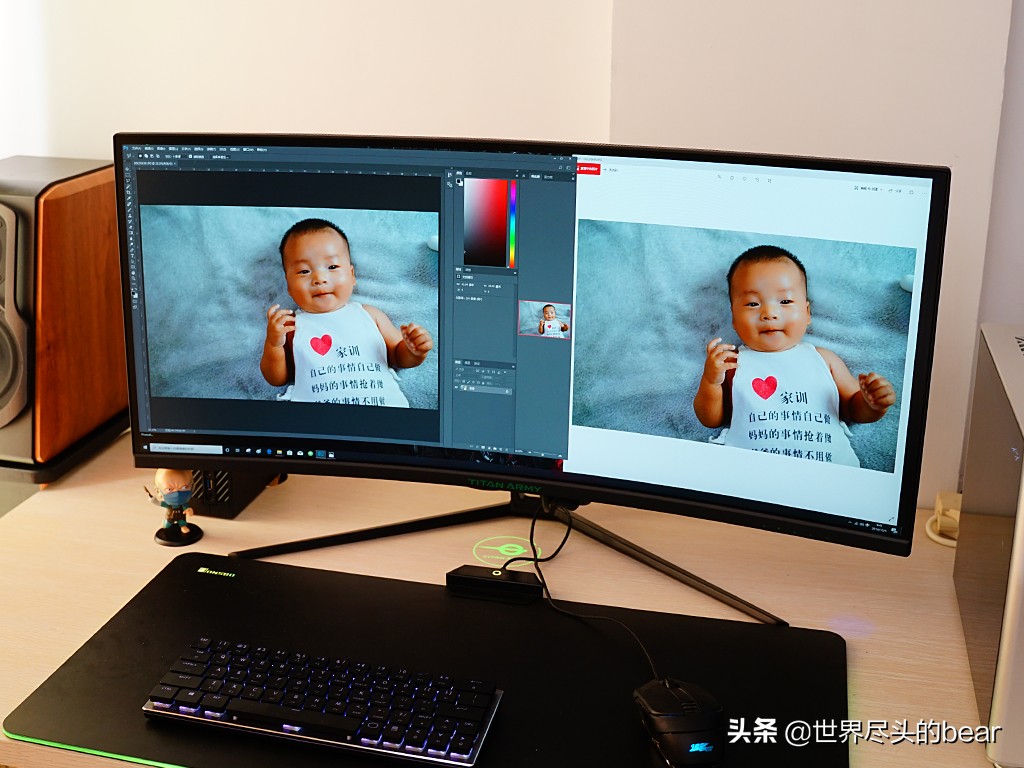 泰坦军团a34qgn曲面带鱼屏实测,泰坦军团a34qgn曲面屏评测