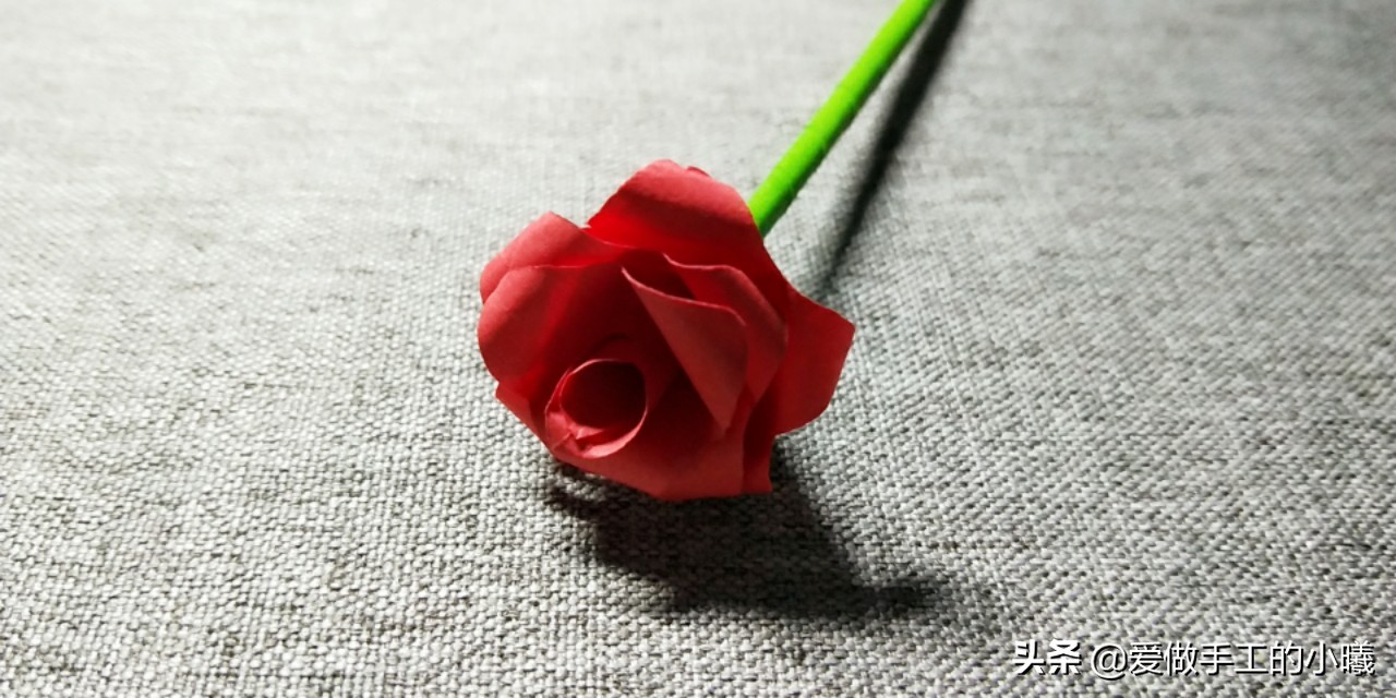 玫瑰花折纸教程大全简单慢动作,玫瑰花折纸方法简单易折非常漂亮