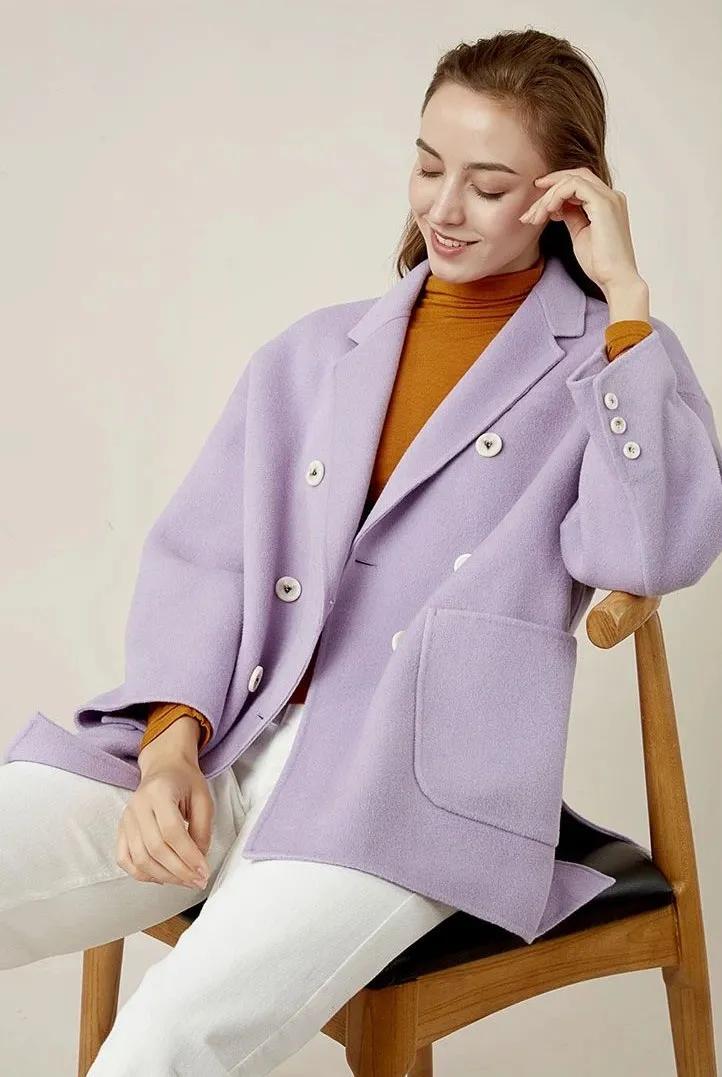 大格子大衣好看吗,焦糖色大衣好看吗