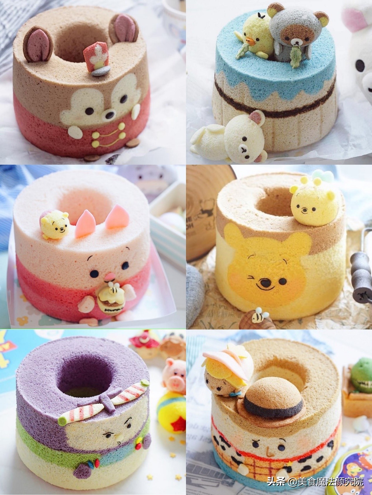 雪芳蛋糕图解,绿白奶油蛋糕简单好看造型