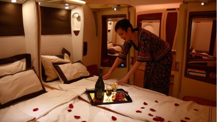 新加坡航空a350-900ulr商务舱,新加坡航空a350-800商务舱