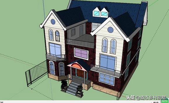 北方农村建房全过程，三层占地150平米，花了50万