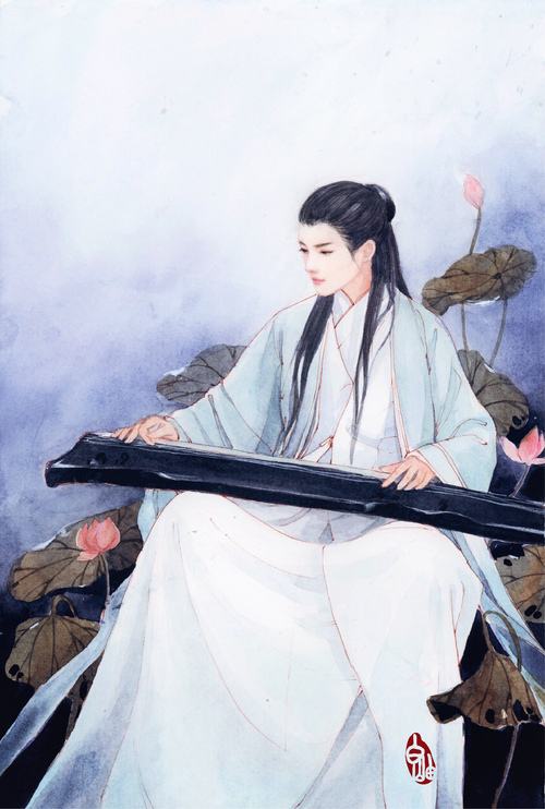 古琴霜雪千年,古筝气质霜雪千年