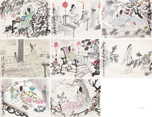 写给秦淮八艳的诗与词,秦淮八绝诗词与简介大全集