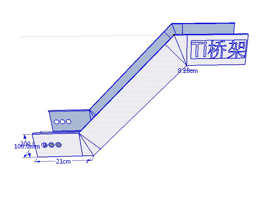 桥架弯头制作与计算100x100,桥架弯头爬坡度制作最简单方法