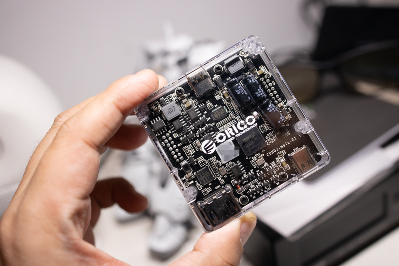 orico透明usb3.0集线器,oricotypec多功能集线器