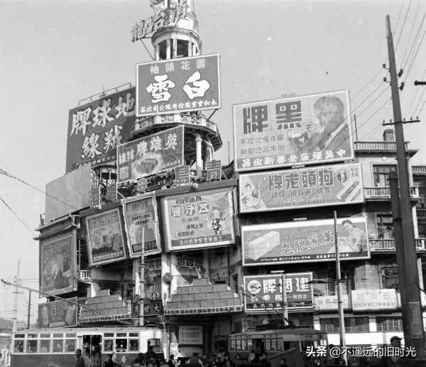 30年代上海的广告照片,回忆90年代街头广告
