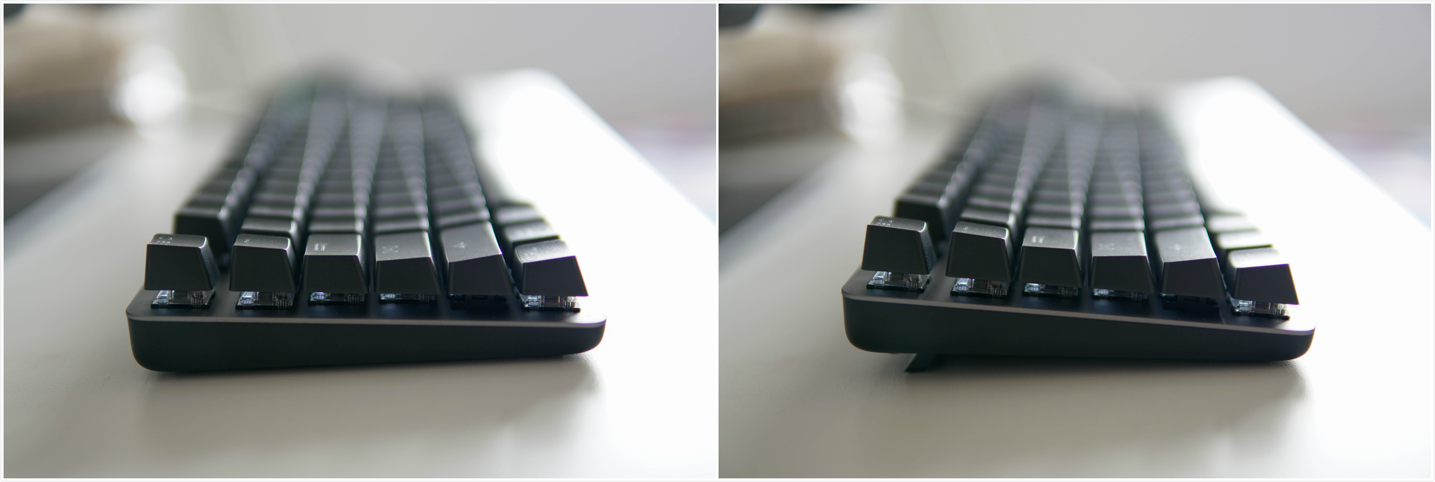 罗技k845ttc和cherry红轴哪个好,罗技k845键盘打游戏测评