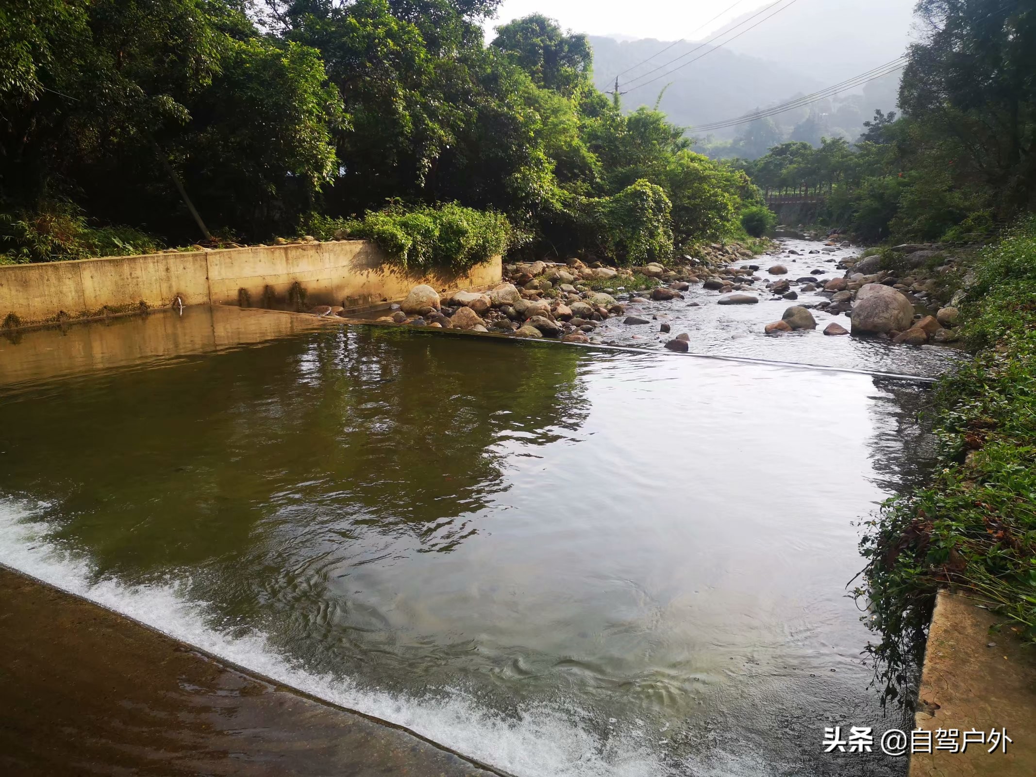 惠州明月山庄露营,罗浮山休闲竹林露营地