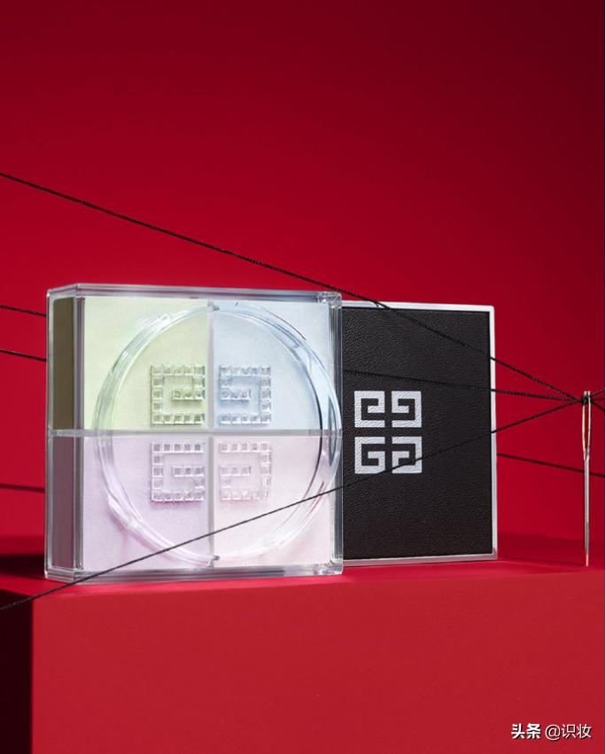 彩妆产品散粉真假鉴别图解,辨别纪梵希定妆粉真假