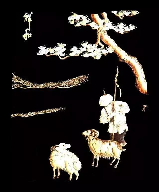 麦秆画芦苇画,最好看的麦秆画