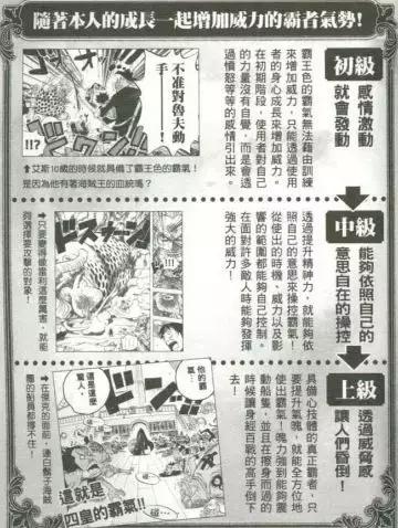 海贼王中有哪些令人赞叹的设定,海贼王三种霸气设定